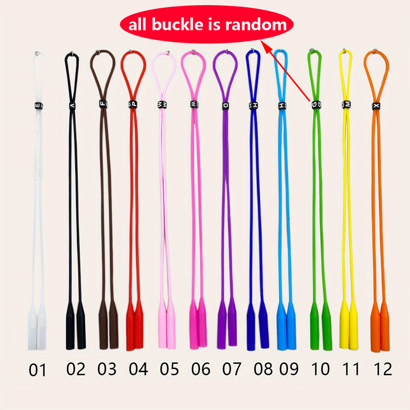 Sunglass Retainer Cord - 12 stks/24 stks Sportbrillen Retainer Snoep