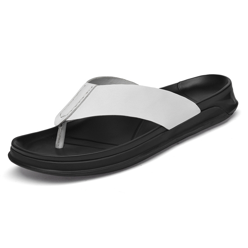 Flip Flop Leather Men - Zomersandalen van echt leer voor heren