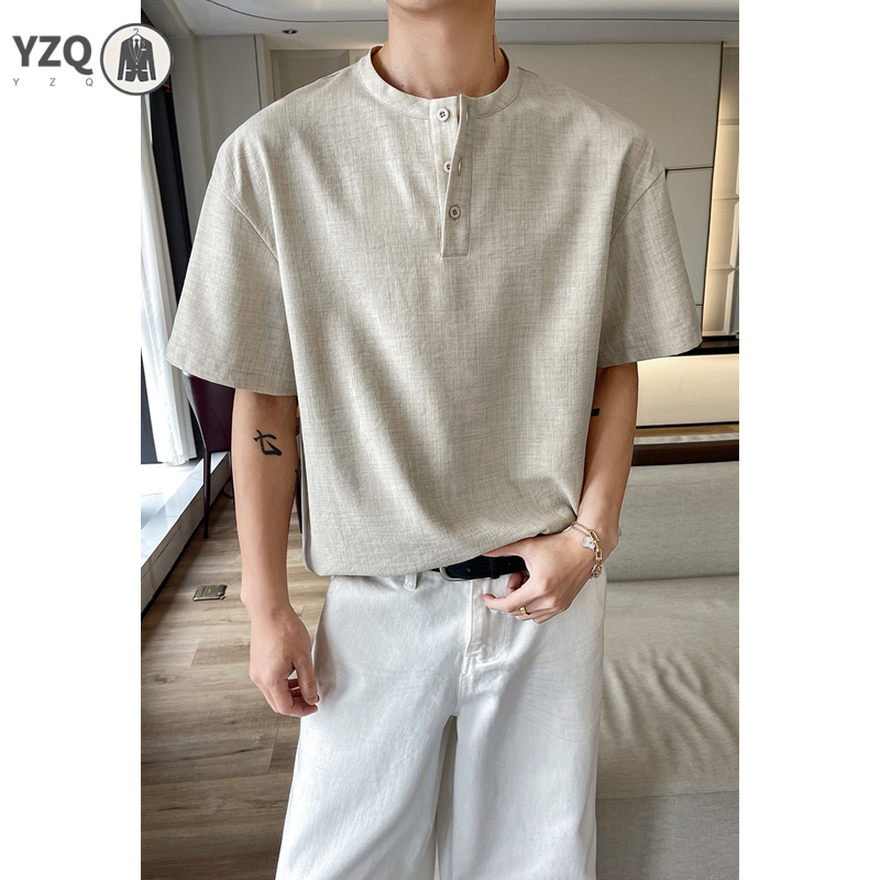 Ademend linnen T-shirt met kor - Linen Shirt Breathable recensie en prijs