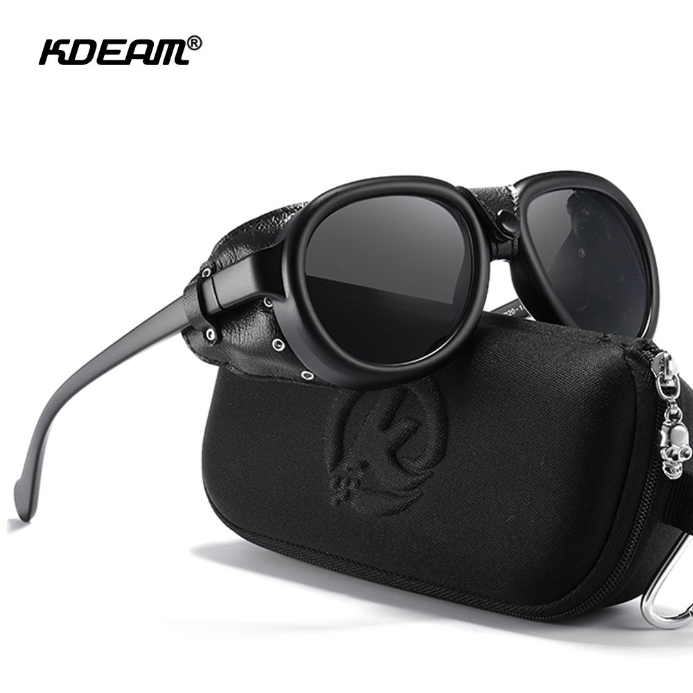 KDEAM Pilot Zonnebril Steampun - Sunglasses Aviator Polarized recensie en prijs