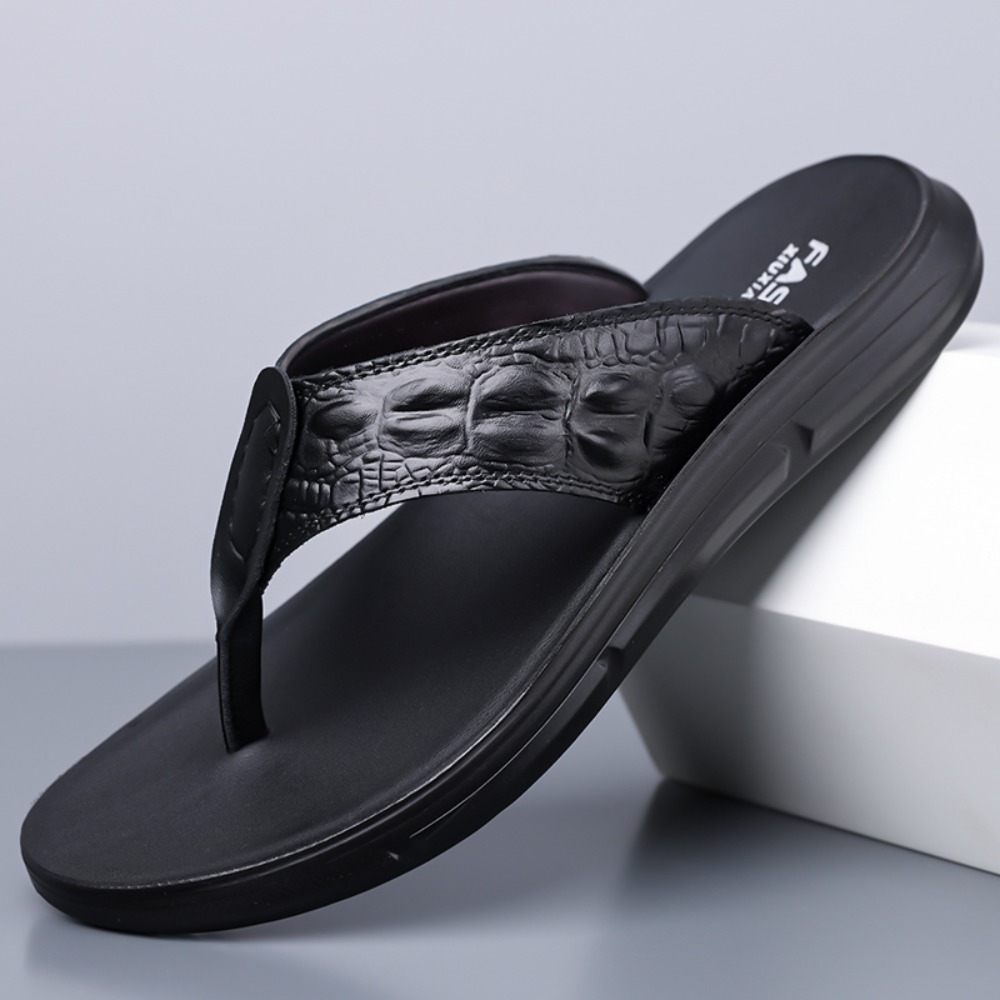Oiaano Wide Toe Zomer Heren Le - Flip Flop Leather Men recensie en prijs