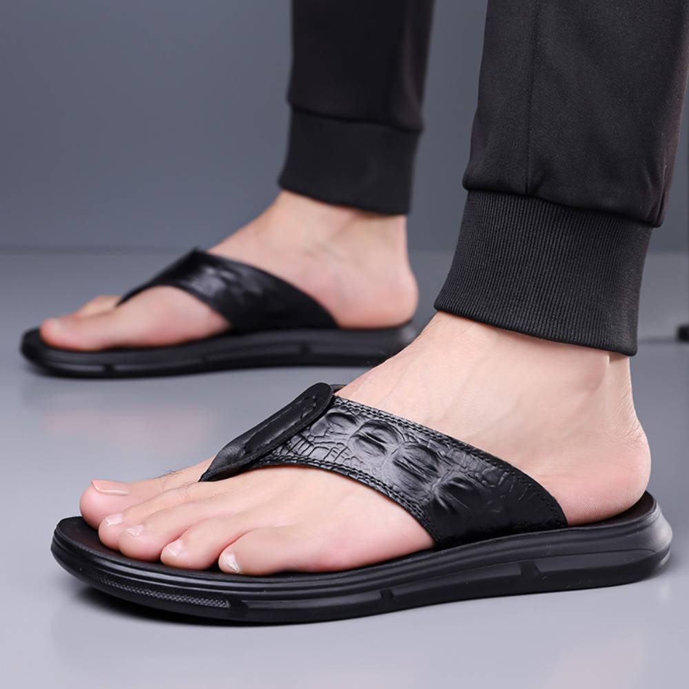 Oiaano Wide Toe Zomer Heren Le - Flip Flop Leather Men recensie en prijs