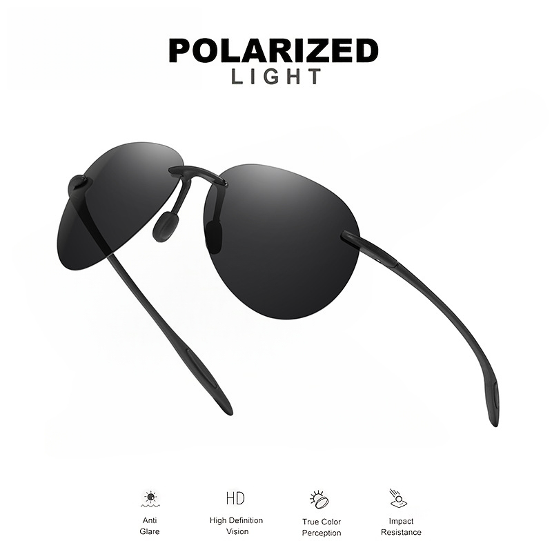 Ultralichte 12g TR90 frameloze - Sunglasses Aviator Polarized recensie en prijs