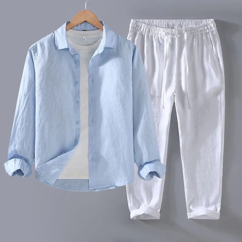Hoogwaardig puur linnen katoen - Linen Shirt Breathable recensie en prijs