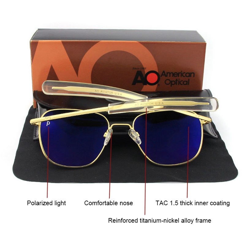 AO zonnebril gepolariseerde le - Sunglasses Aviator Polarized recensie en prijs