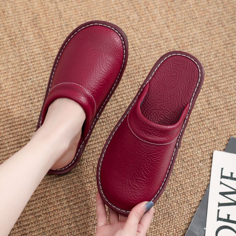 Huispantoffels van leer voor h - Flip Flop Leather Men recensie en prijs