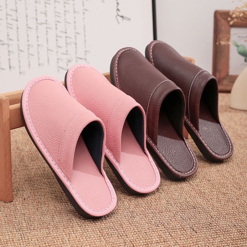 Huispantoffels van leer voor h - Flip Flop Leather Men recensie en prijs